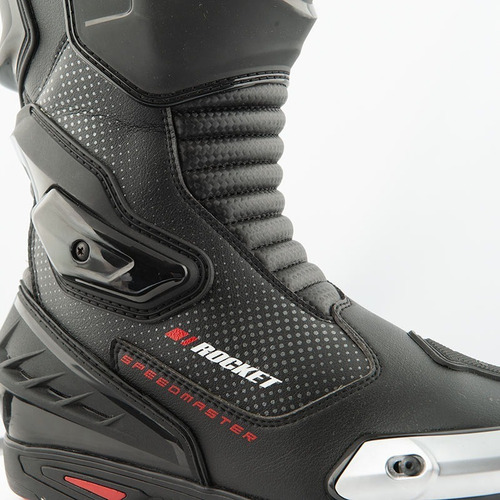 Imagen 8 de 9 de Bota Joe Rocket Speedmaster Larga Negro Para Moto