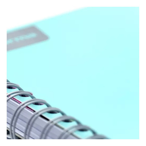 Cuaderno 200 Hojas Master Degrre Caratula Polipropileno 5mm Color Multicolor