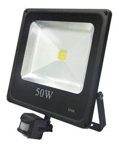 Foco Led 50w Con Sensor De Movimiento 