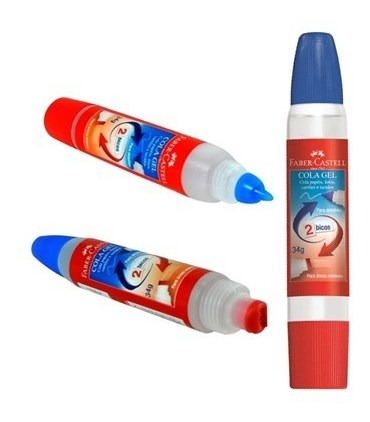 Cola Em Gel 2 Bicos 34g Faber-castell