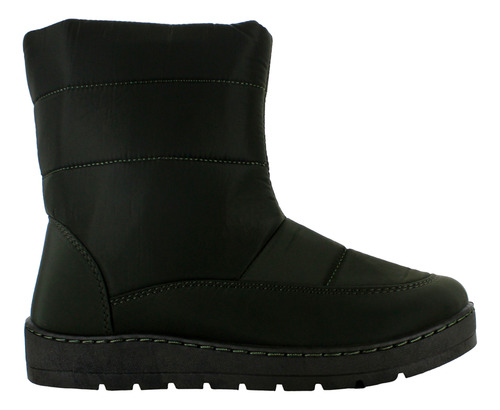 Furor Bota Invierno Esquimal Confort Textil Verde Mujer 8226