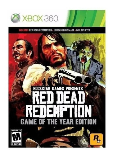 Jogo Red Dead Redemption Game Mídia Física Completo Xbox 360