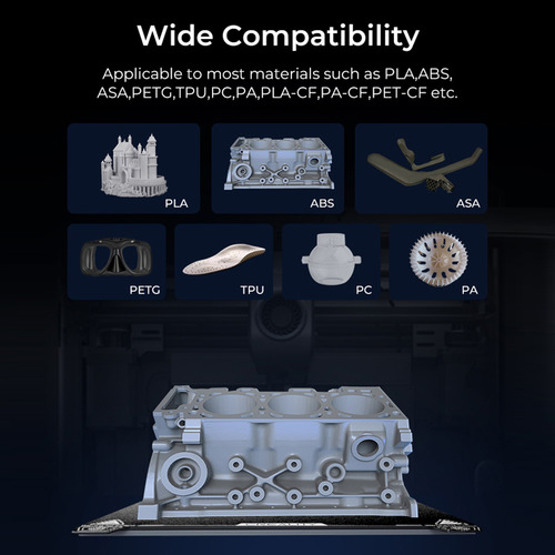 Plataforma De Impressão De Impressora 3d Pei K1c Heat 235x23