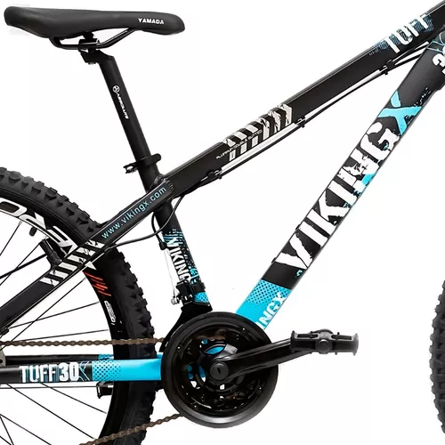 Bike Aro 26 Vikingx Tuff30 21v Freio Disco Freeride Crianças