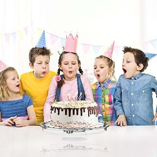 Soporte De Torta Acrílico Hblife Con Tapa - Multiuso (6