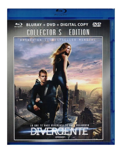 Divergente Collectors Edition Pelicula Blu-ray + Dvd
