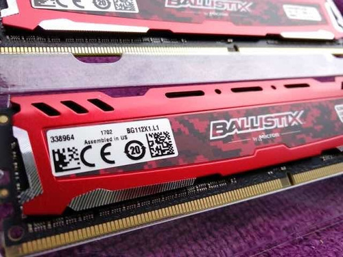 Ram Crucial Ballistix 8gb 2666mhz
