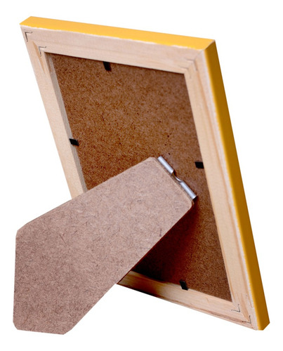 Kit 10 Porta Retrato 10x15 Cm Com Vidro Cor Linho Kit 10-10x15
