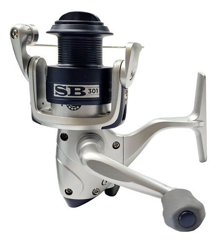 Reel Spinit Sb 30 Frontal Pesca Agente Oficial Color Azul