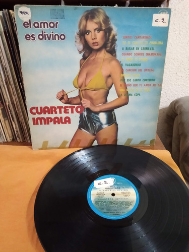 Cuarteto Impala - El Amor Es Divino Vinilo Lp