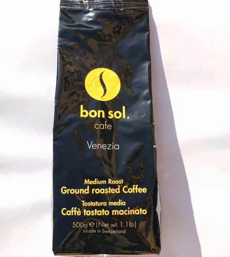 Café Bon Sol (x Illycaffè), 100% Arábica, Molido, 1kg