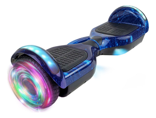 Skate Electrico 6.5´´ Patineta Musica Bluetooth Luces Dimm