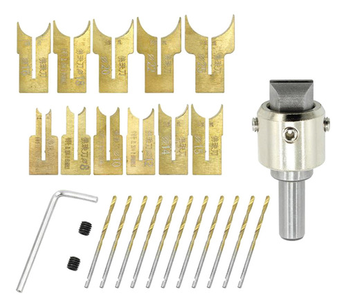 Broca De Madera Para Hacer Cuentas 6-25 Conjunto