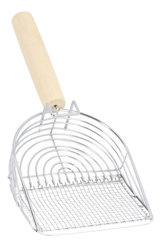 Cuchara Para Arena Para Gatos, Rejilla Ovalada, Malla, Tamiz