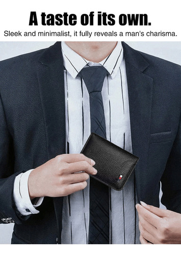 Tarjetero Portátil Para Hombre