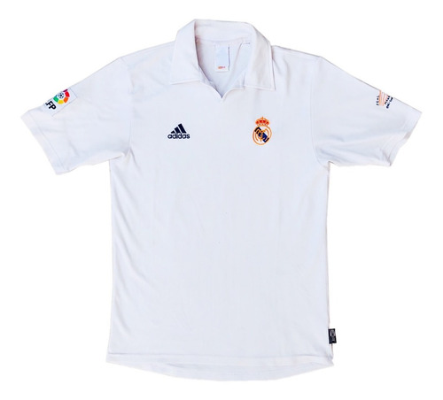 Camiseta De Real Madrid, Marca adidas, Año 2002, Talla S