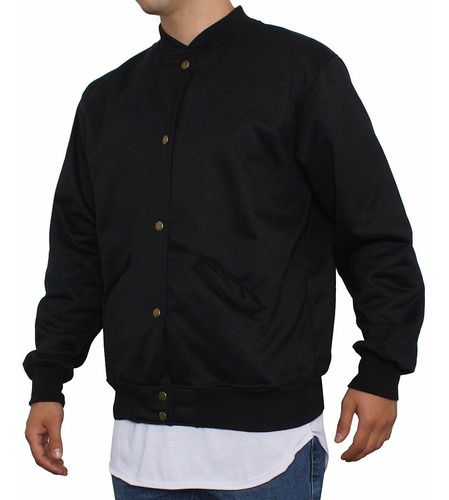 Chaqueta Azar Beisbolera Ch005 Negro