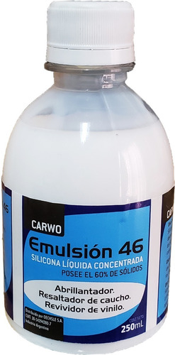 Emulsion 46 Solido Al 60% X 250 Ml Carwo