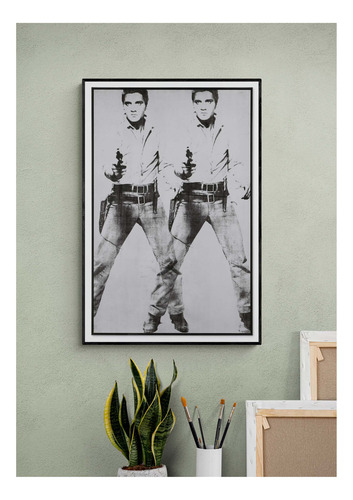 Elvis Presley Andy Warhol Poster (30 X 45 Cms)