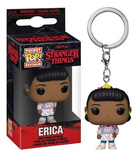 Funko Pop Keychain Erica Stranger Things 4 Vecna Llavero