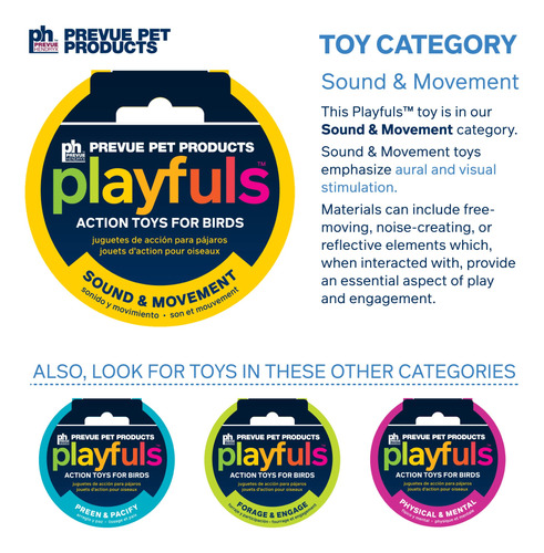 Palitos Hendryx Pixie De Toy Ph Prevue Para Pájaros