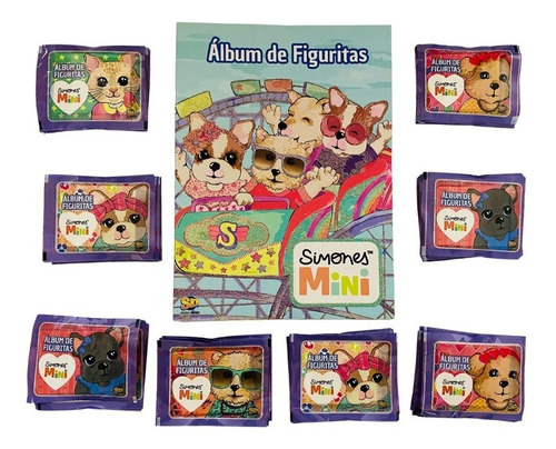 Pack 1 Álbum + 200 Sobres De Figuritas Simones 2