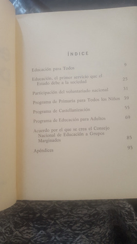 Educación Para Todos (Usado)