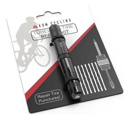 Kom - Kit De Reparación De Neumáticos Sin Cámara Para Bicicl