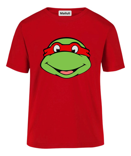 Remera Camiseta Personalizada Niños Tortugas Ninjas 06