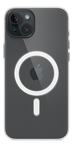 Capa Com Magsafe Para iPhone 15 Plus, Apple, Transparente