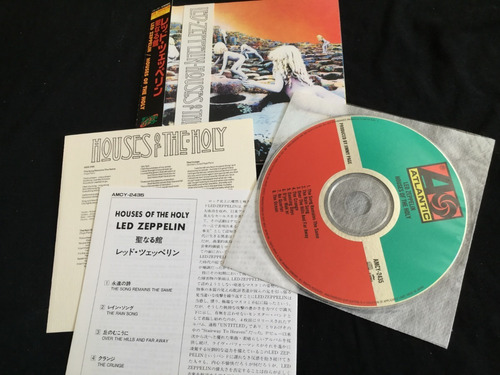 Led Zeppelin House Of The Holy Cd A11