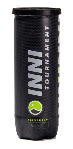 Imagem 3 de 3 de Bola De Tênis Inni Tournament 2 Pack 6 Bolinhas