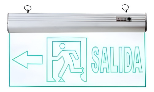 Lampara Led Emergencia Salida Izquierda Ilum-ven