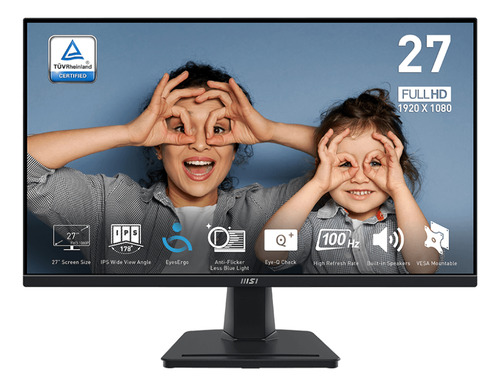 Monitor Msi Pro Mp275 27 Fhd Ips 1920 X 1080 Hdmi
