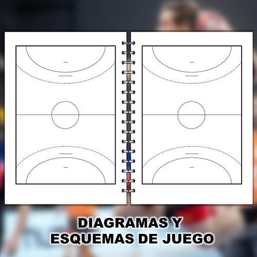 Kit Imprimible Agenda Dt Entrenador Handball (pdf + Ppt)