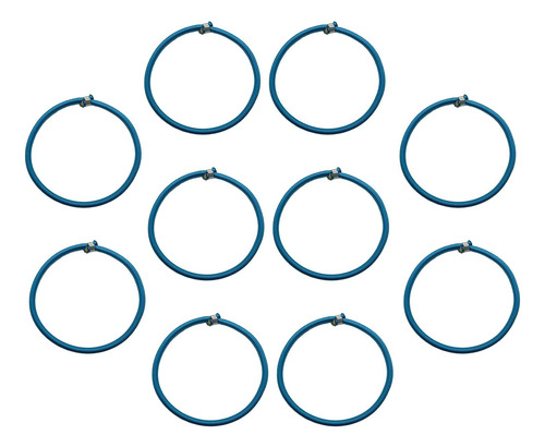 10x Cuerda Elástica De Trampolín Reemplazo Redondo Azul