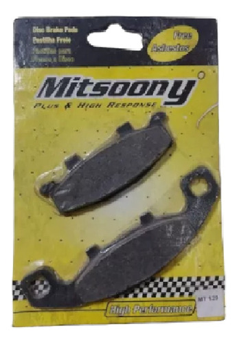 Pastillas Freno Mitsoony Fa129 Kawasaki Zx-10r 88/90 Top R