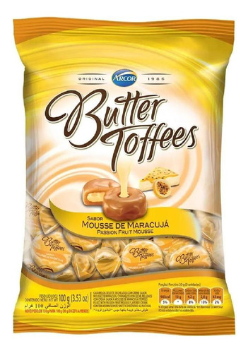 Arcor Butter Toffees 