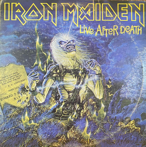 Disco Doble Lp - Iron Maiden / Live After Death. (1985)