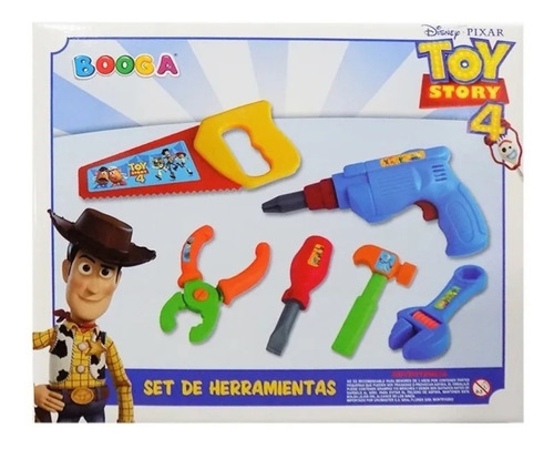 Juego De Herramientas Toy Story 4 Disney Original 