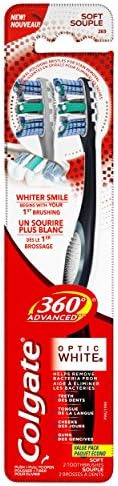 Cepillo De Dientes Colgate 360 ??advanced Optic White, Suave
