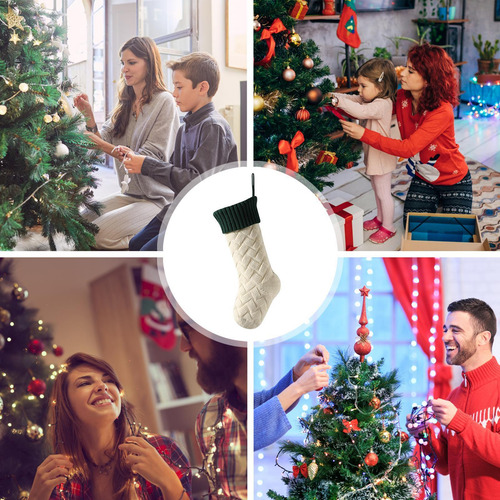 Medias Navideñas Medias Bolsa De Regalo Calcetín Navideño Gr