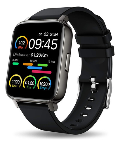Smart Watch, 1.69'' Touch Screen Fitness Tracker Watches Fo.