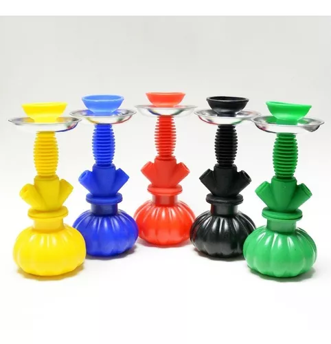 Juego portátil de cachimba de pipa Shisha con manguera de luz LED Acrílico  Smoking Travel Cup -  México