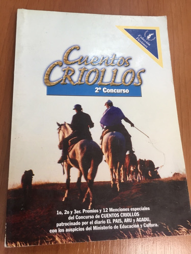 Libro Cuentos Criollos 2do Concurso - Colección Ficciones