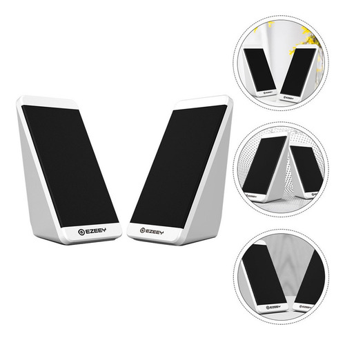 1 Par De Parlantes Usb Para Computadora De Escritorio