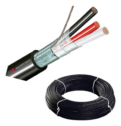 Cabo 1 Terna Instrumentação 3x1,0 Mm2 Af Control Rfs Kmp 100