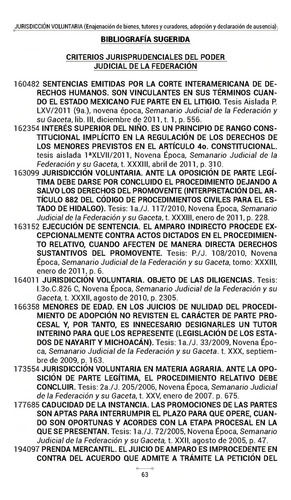 Jurisdicción Voluntaria (enajenación De Bienes, Tutores Y Curadores, Adopción Y Declaración De Ausencia)