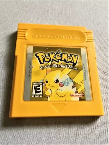 Pokémon Yellow Special Pikachu Edition Nintendo Game Boy Físico