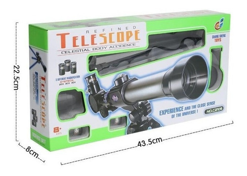 Telescopio Para Niños  Con Trípode Juguete C2105
